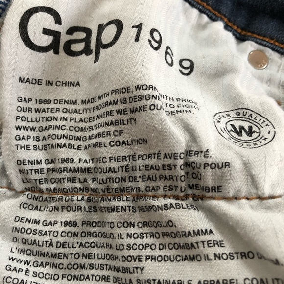 ❤️ Gap 1969 Real Straight. Size 29. - Picture 9 of 10